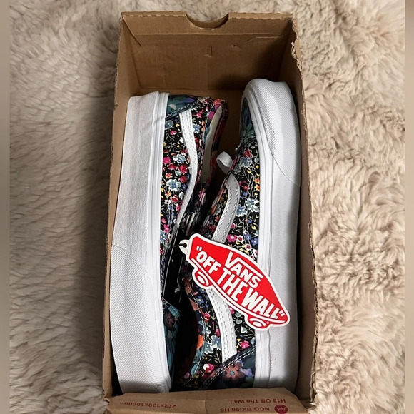 NWT VANS Old Skool Tapered Floral Sneakers - Picture 7 of 8